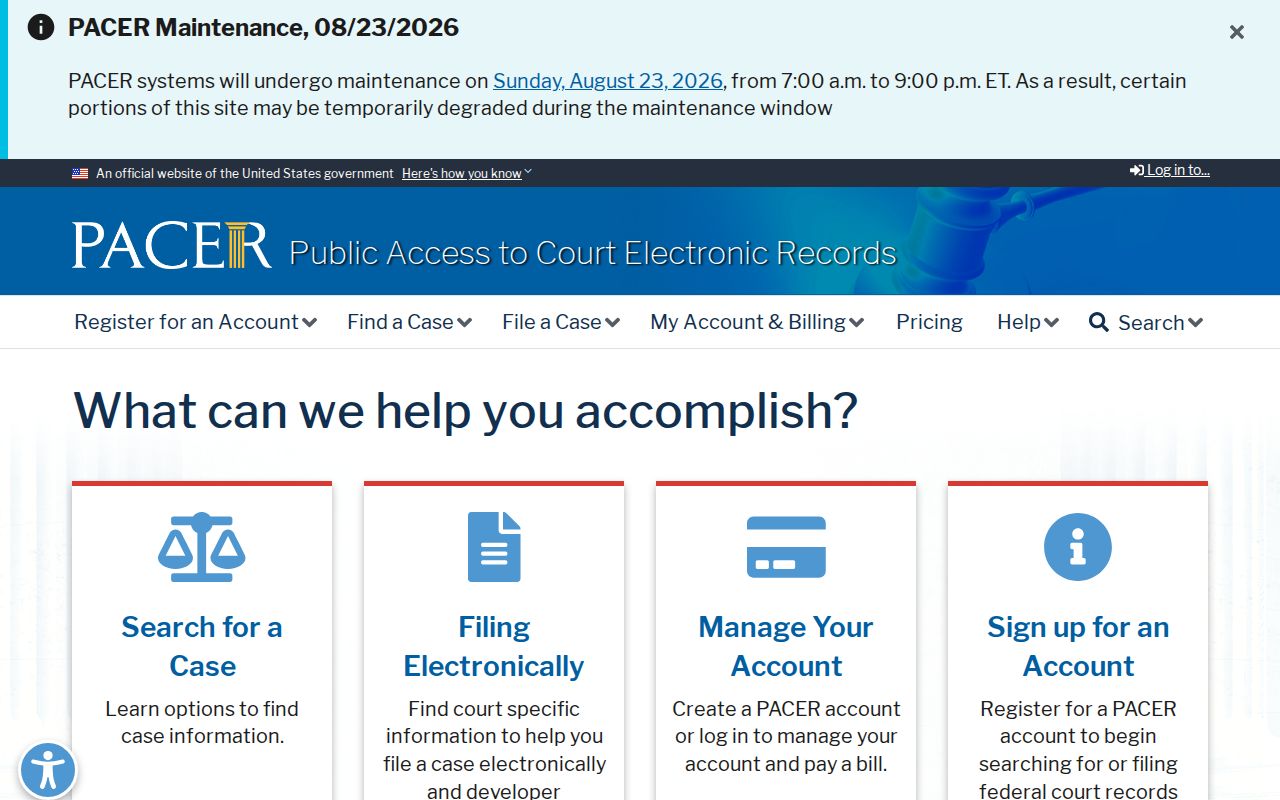 Pompano Beach previous residents federal court search